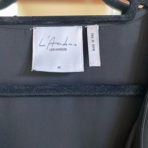 Revolve Black blouse